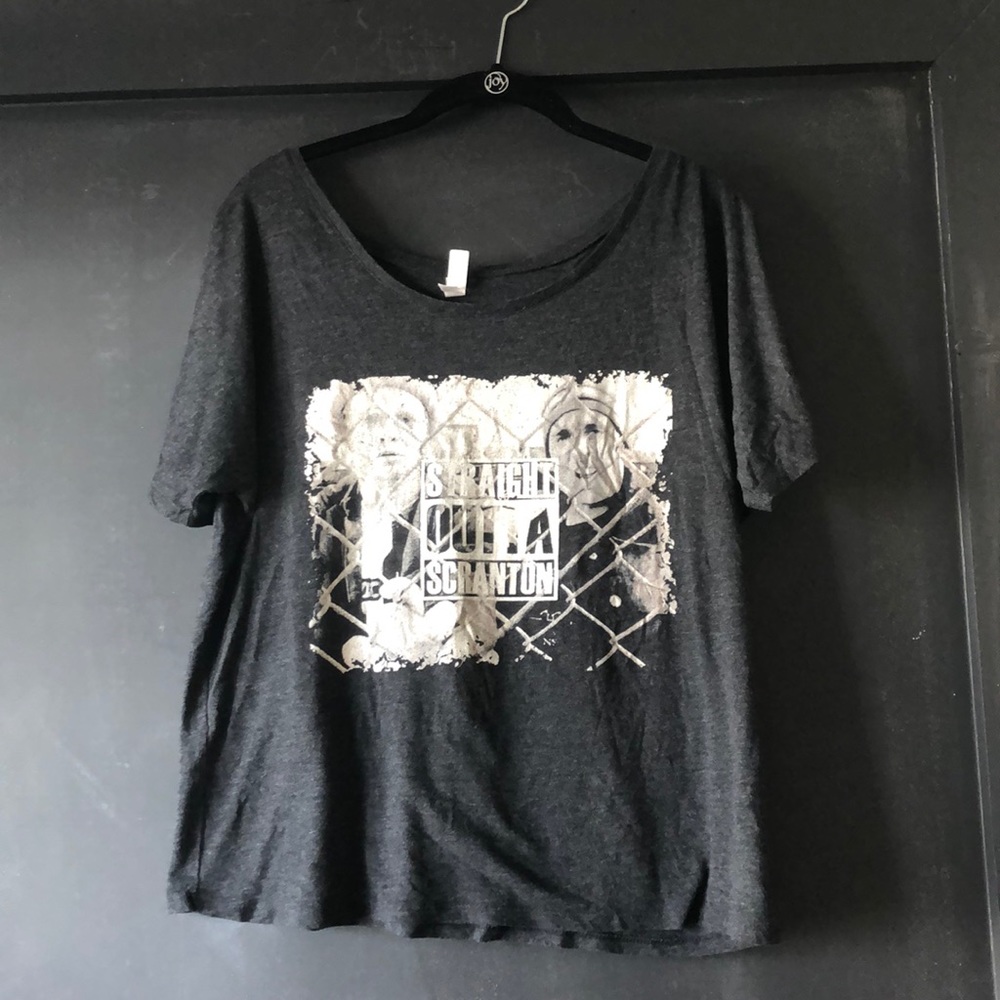 Straight outta Scranton office graphic t shirt